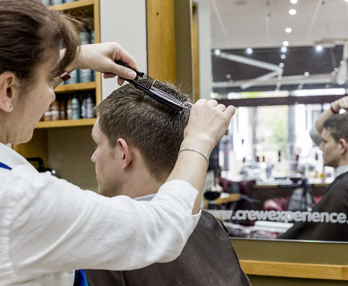 Crew Experience Barbering, Shaving, Beard Trims, Hair Colouring and